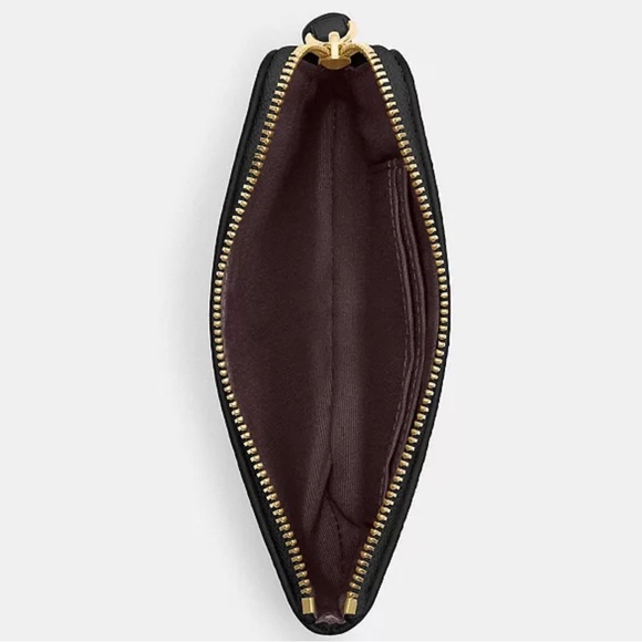 Coach Blue Corner Zip Wristlet NWT - Picture 6 of 6